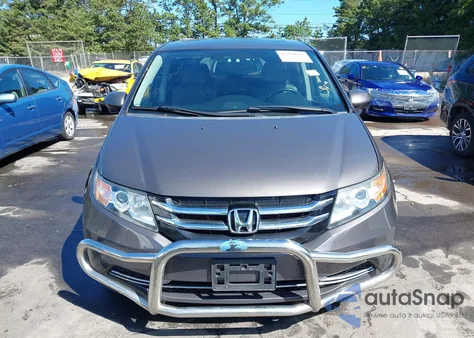 2016 Honda Odyssey Ex-L из США, поврежденный, VIN 5FNRL5H63GB060564